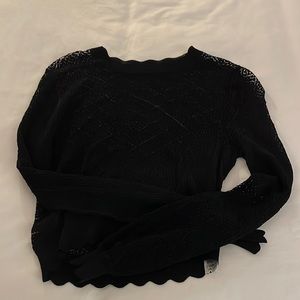 Zara black long sleeve